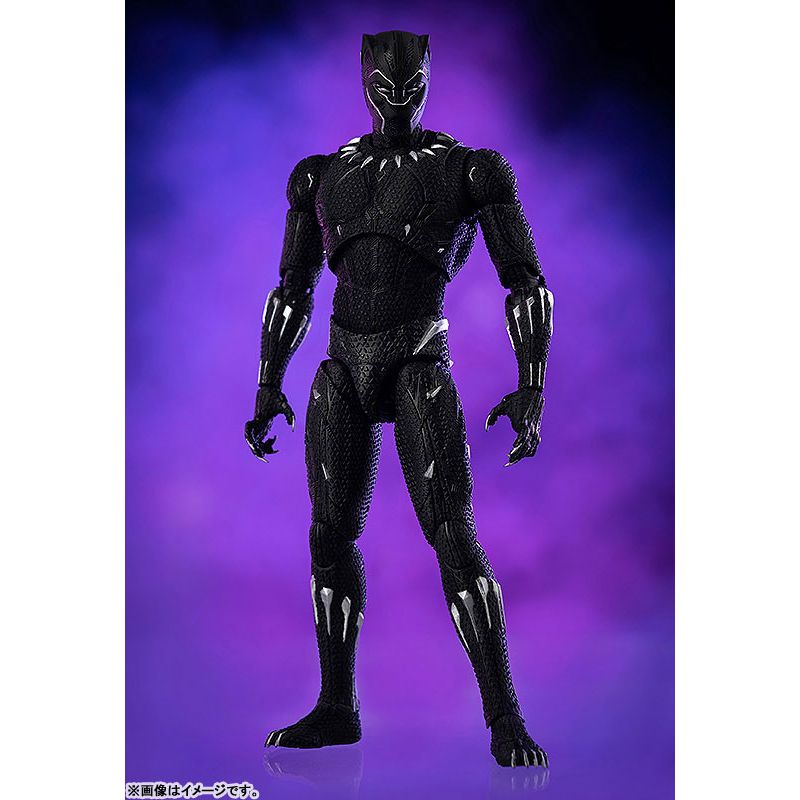 threezero(スリー・ゼロ) DLX Black Panther（DLX ブラックパンサー） 1/12スケール 塗装済み可動フィギュア