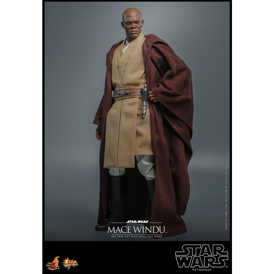 HotToys(ホットトイズ) 『スター・ウォーズ　エピソード２／クローンの攻撃』　メイス・ウィンドゥ ムービー・マスターピース 1/6スケール  塗装済みフィギュア