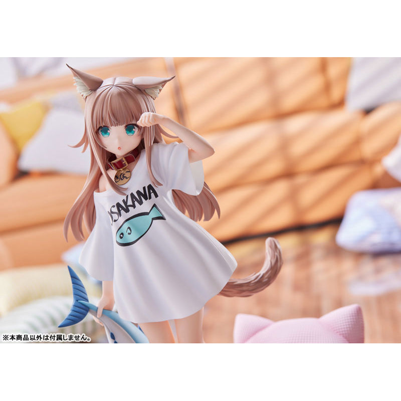 8月限定価格 新品1 6スケールフィギュア うちのねこが女の子でかわいい