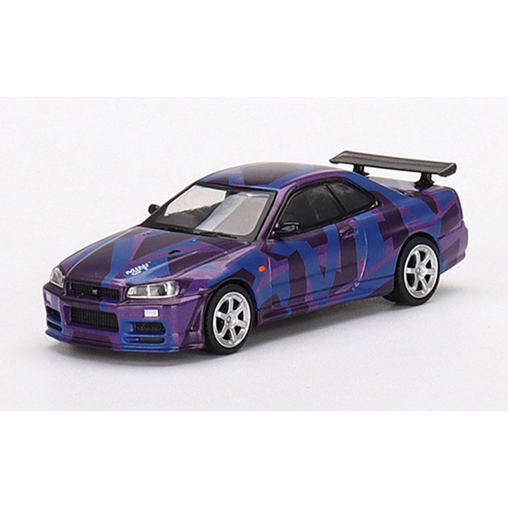 サンリッチジャパン 1/64 Nissan スカイライン GT-R R34 Vスペック II