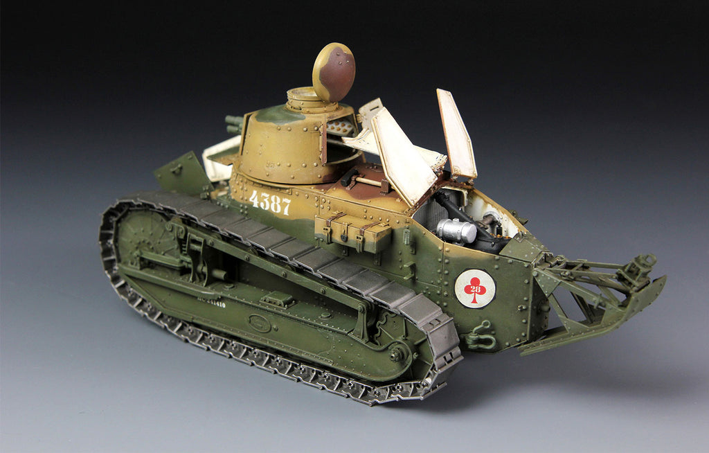 MENG MODEL(モンモデル) TS-008 1/35 フランス軽戦車 FT-17　　　　　　　　　　　　　　　　　　　　（鋳造砲塔）組立キット