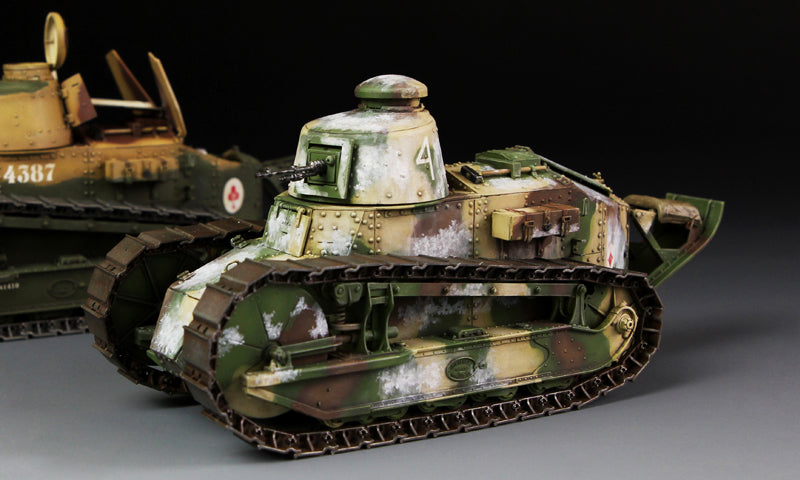 MENG MODEL(モンモデル) TS-008 1/35 フランス軽戦車 FT-17 （鋳造砲塔