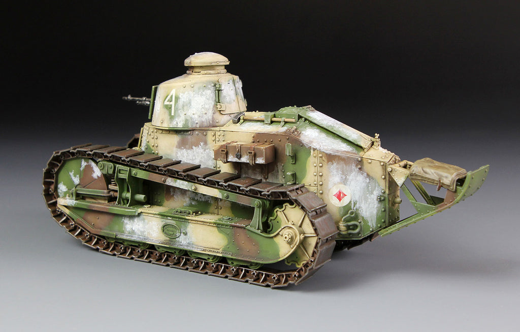 MENG MODEL(モンモデル) TS-008 1/35 フランス軽戦車 FT-17　　　　　　　　　　　　　　　　　　　　（鋳造砲塔）組立キット