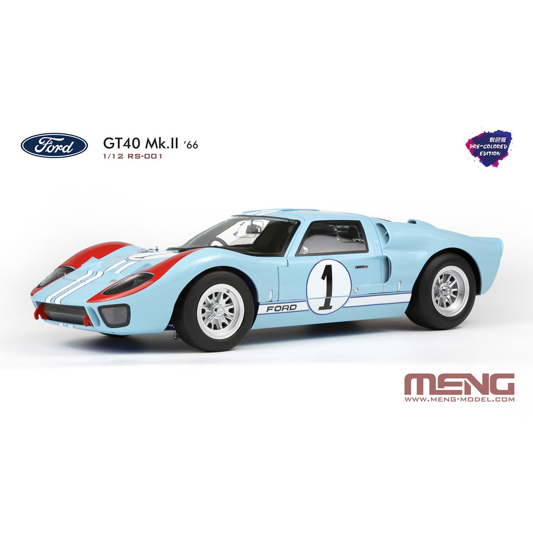 1/12 RS-001 フォードGT40 Mk.II‘66(色分け)