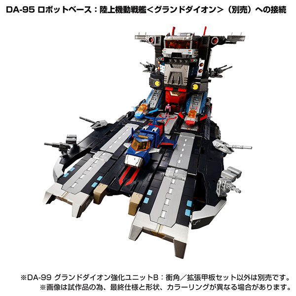 DA-99 グランドダイオン強化ユニットB：衝角/拡張甲板セット