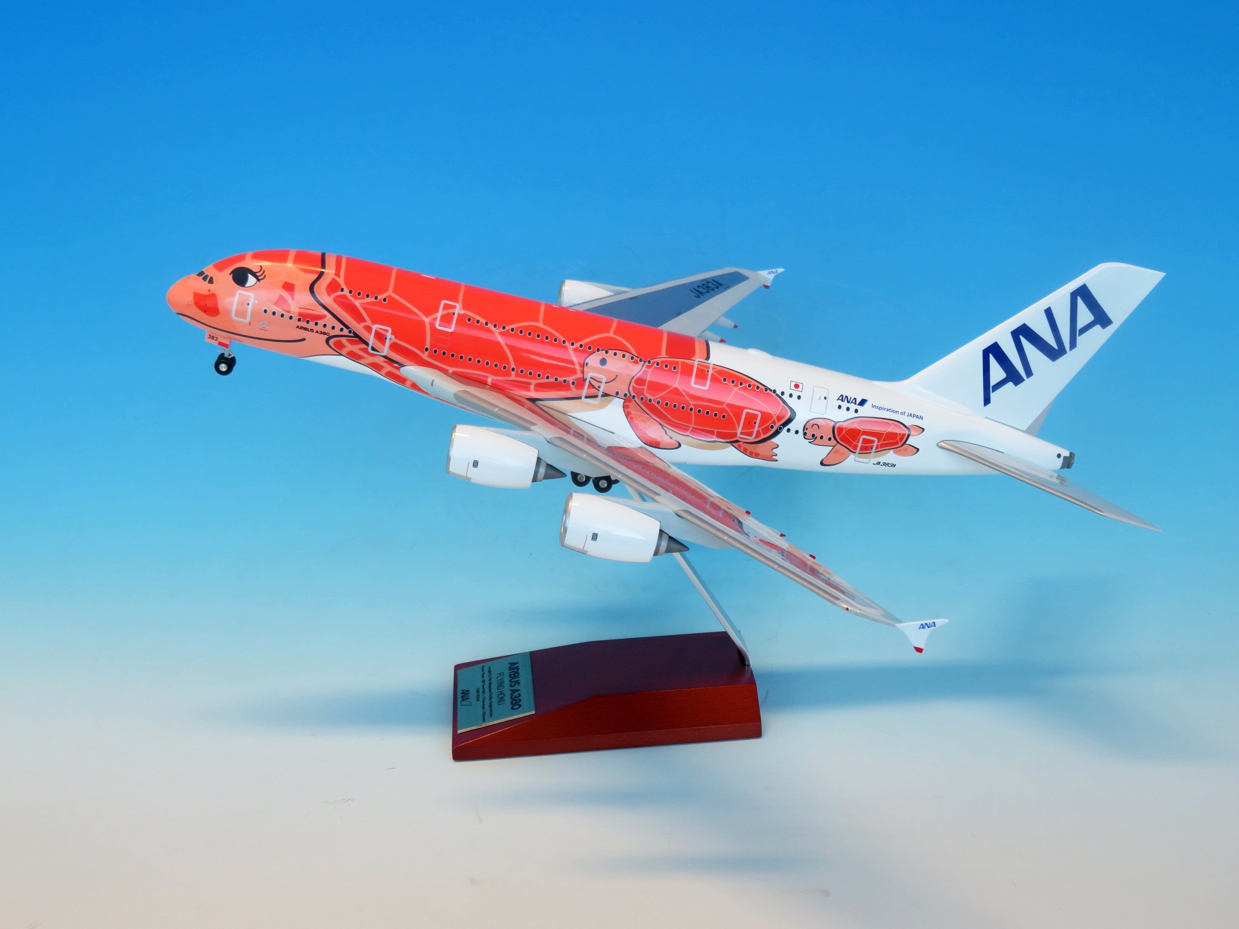 ANA AIRBUS A380 FLYING HONUモデル 1/2/3号機 - フィギュア