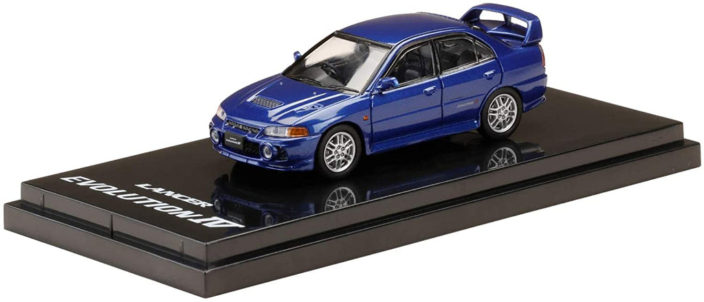 ホビージャパン HJ641011BL 1/64 三菱ランサー GSR EVOLUTION IV CN9A