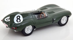 1/18 Jaguar D-Type Longnose No.8 24h Le Mans 1955 Beauman/Dewis