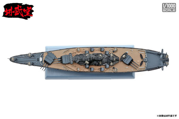 インターアライド講武堂（INTERALLIED） アメリカ海軍 戦艦 サウスダコタ 1/1000スケール 未塗装スケール模型完成品