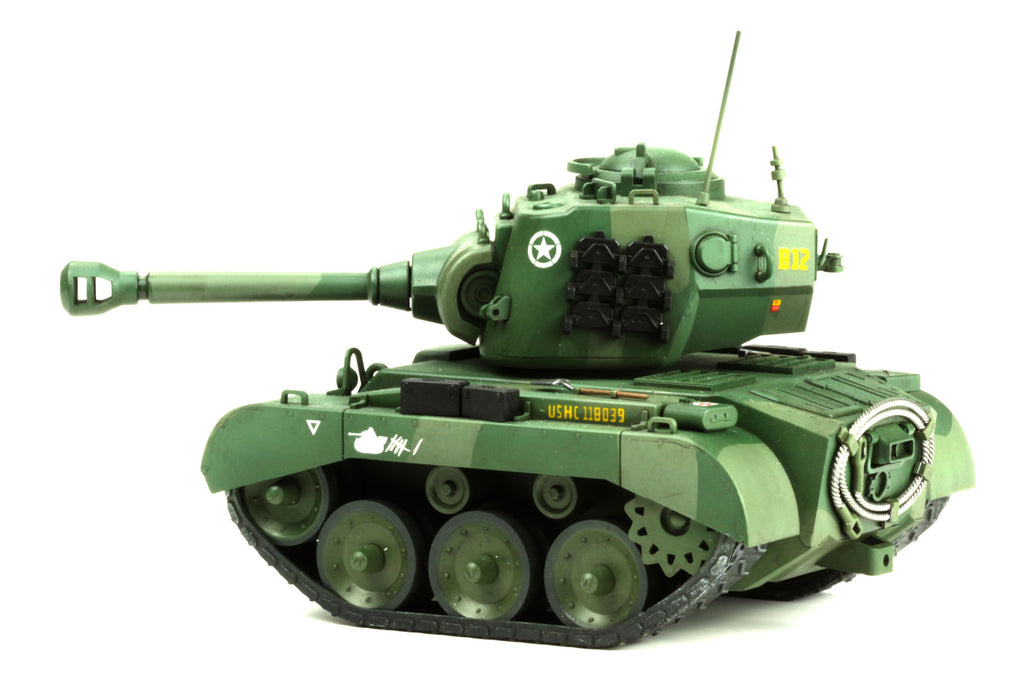 MENG MODEL(モンモデル)WWT-010 アメリカ重戦車M26パーシング色分け