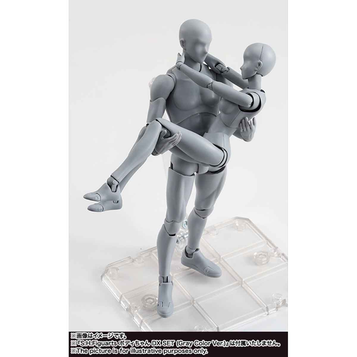 S.H.Figuarts ボディくん -杉森建- Edition DX SET (Gray Color Ver.)